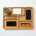 Bamboo Desktop & Countertop Organizer Tray | FSC Certified