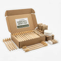 Eco-Certified Bamboo Hotel Amenity Pack — 30-Unit Host Room Kit | FSC + BPA-Free