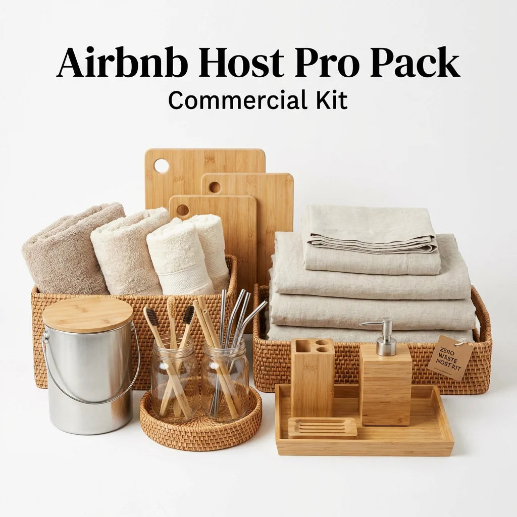 Homestay Host Pro Pack — 2-Room Zero-Waste Setup | Commercial Grade