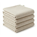 Linen Throw Pillow Covers — 4-Pack, Natural Undyed | OEKO-TEX 100